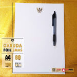 KERTAS GARUDA FOIL EMAS A4 80 GSM